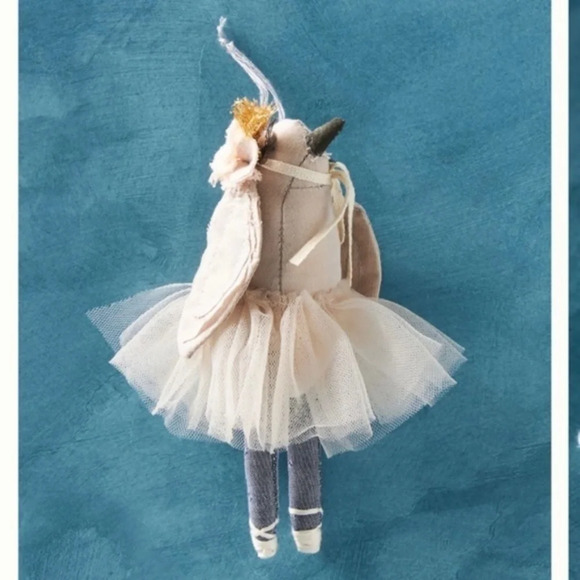 Anthropologie Other - Anthropologie Lena Bekh Ballerina Bird Ornament